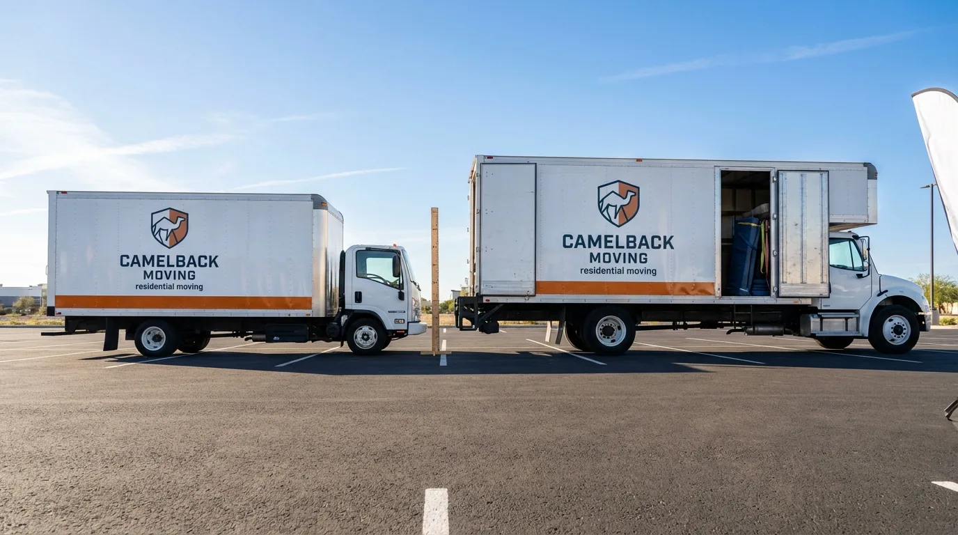 Moving truck size capacity guide in Worland
